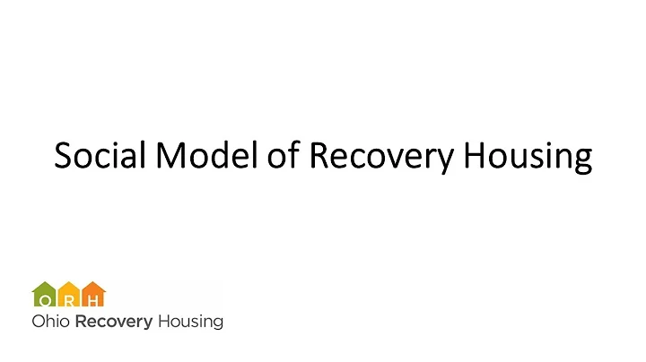 The Social Model of Recovery Across the Levels of Support