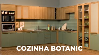 Cozinha Completa Planejada 2,80m 07pc Linha Botanic CJ43014-169