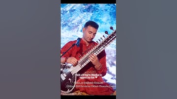 Stunning @Rishabsmusic At Red Attire ❣️ #sitarformentalhealth #music