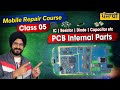➡️Mobile Repair Course Class 5 | PCB Internal Components in Punjabi | Resistor, Capacitor, IC, Diode