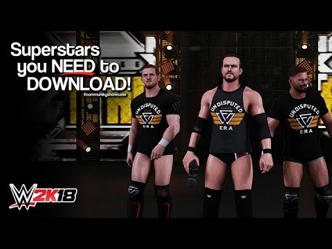 Wwe 2k18 Superstars You Need To Download The Undisputed Era - how to set lights in wwe2k18 roblox youtube