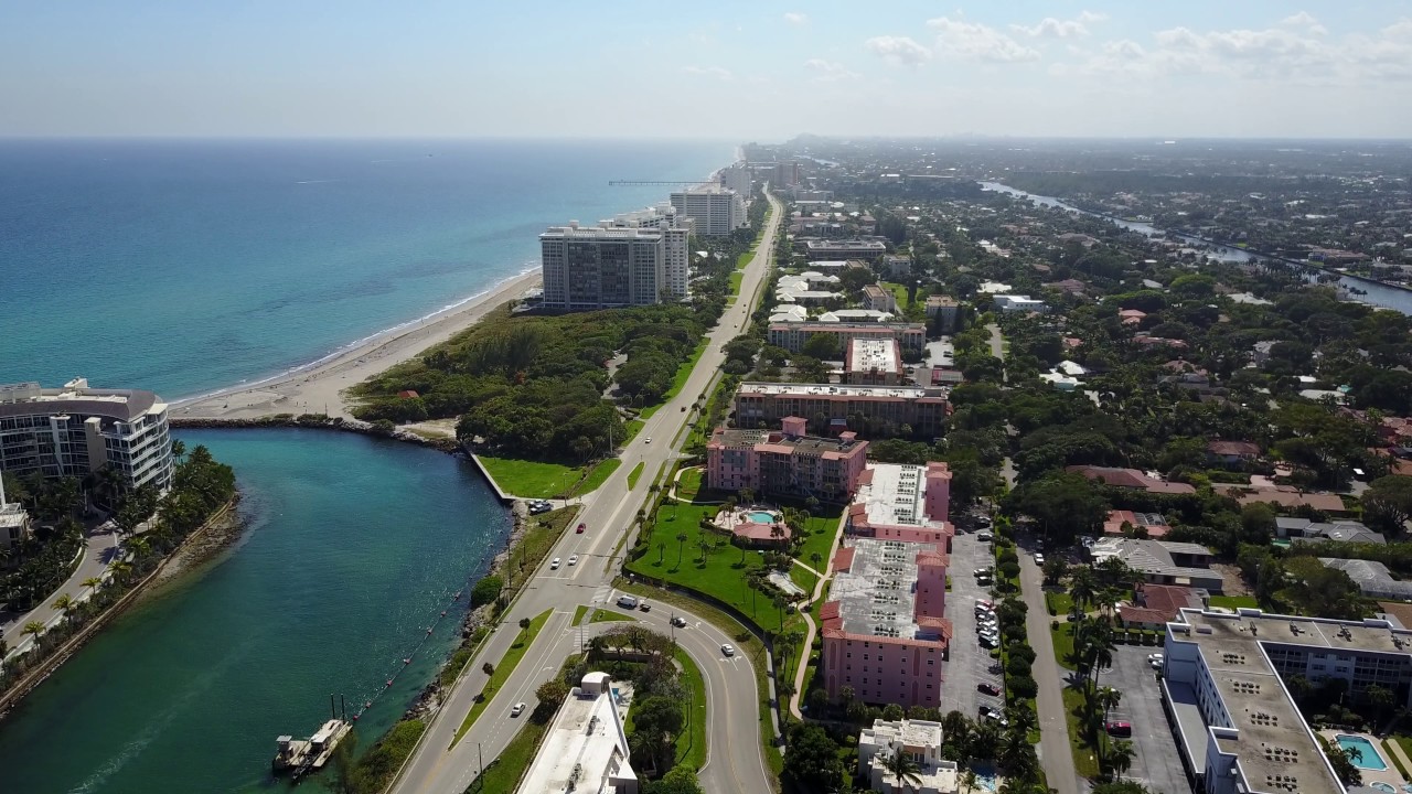 Boca Raton Drone Footage 4K