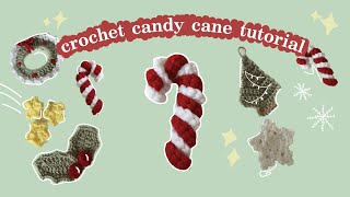 how to crochet a candy cane (5 minutes, beginner tutorial) Wealth
