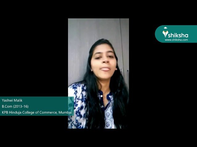 KPB Hinduja College of Commerce, Mumbai - College Review by the Students