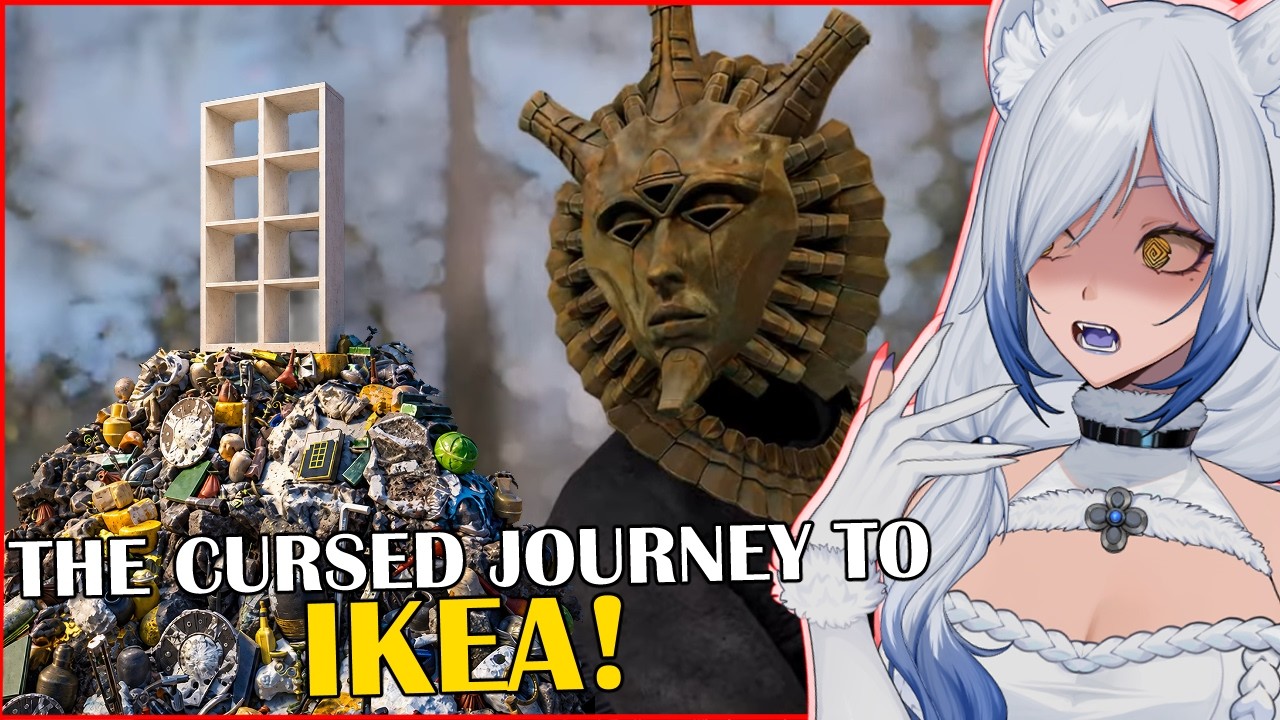Vtuber Takes Dagoth Ur To IKEA