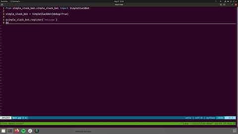 Simple Slack Bot Basics In Four Minutes