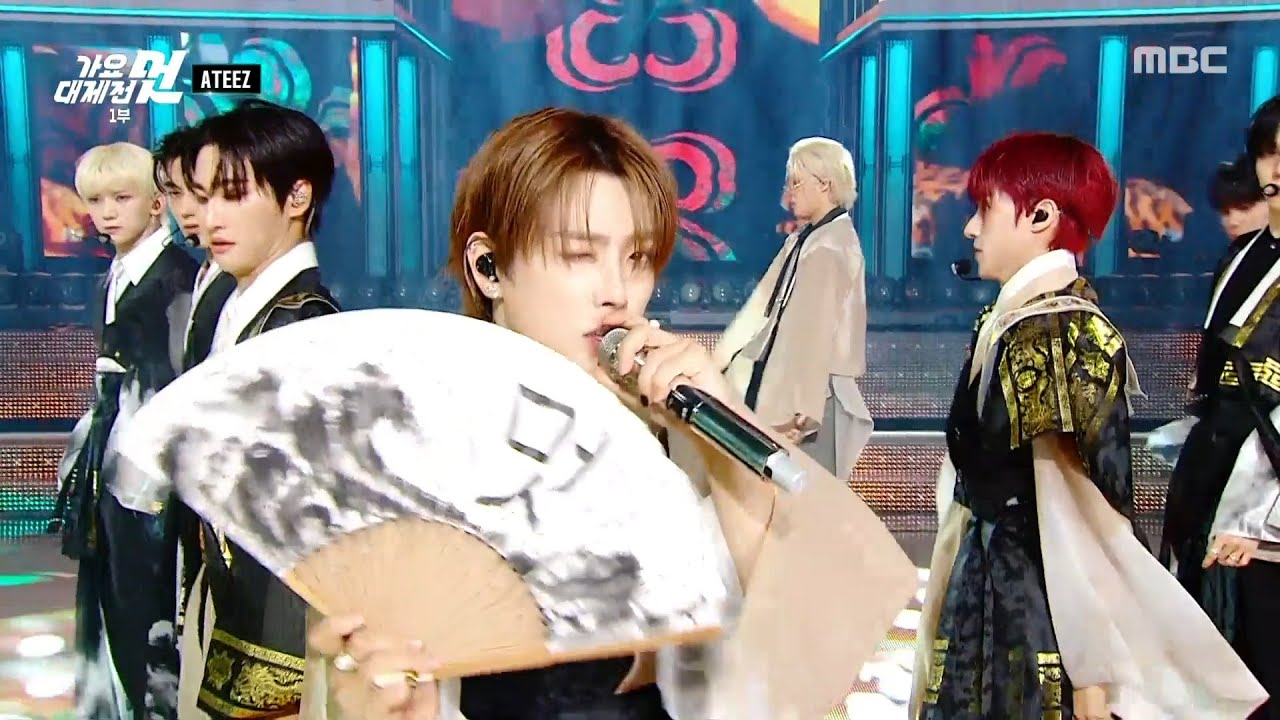[2025 MBC 가요대제전] ATEEZ (에이티즈) - The Real (멋) (흥 : 興 Ver.), MBC 251231 방송