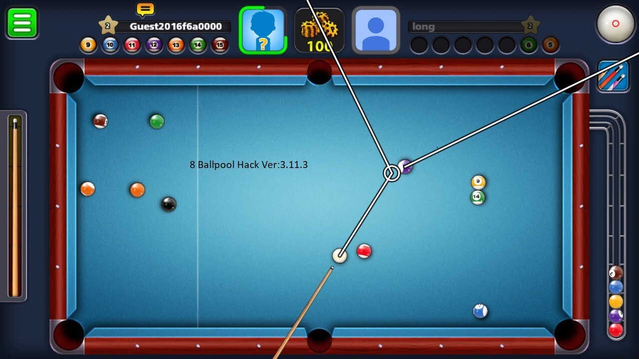 How TO Hack 8 Ball Pool Hack Version:3.11.3 Free download ... - 