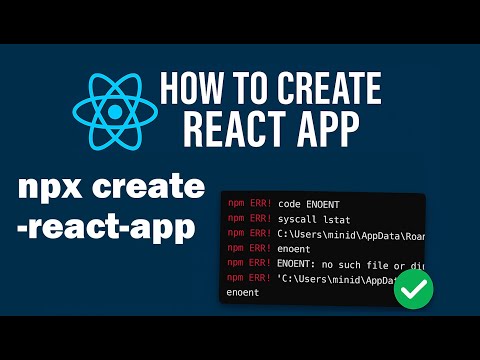 How to Create React App | Package with npx | Fix Error