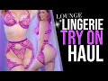 Lounge Underwear - NEW Lingerie Try On Haul! (2022)