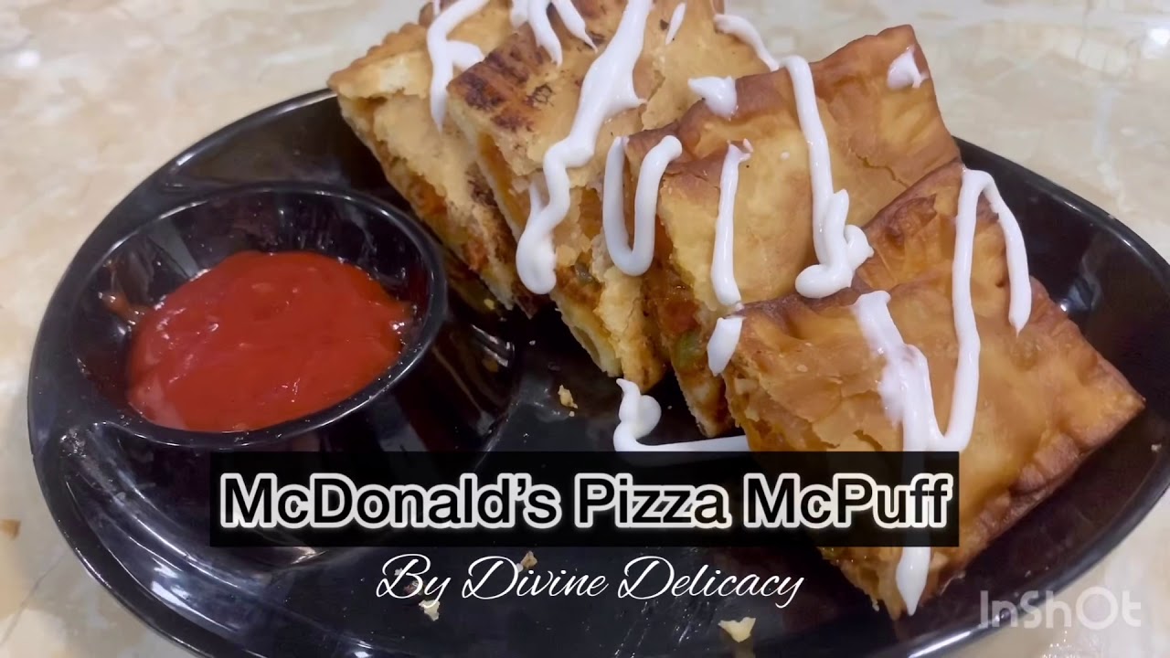 Pizza McPuff McDonald’s style Pizza McPuff Veg Pizza Pocket YouTube