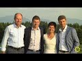 Thomas Müller mit seiner Familie beim Golfturnier