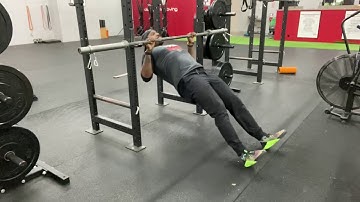 Barbell Inverted Row + Pause