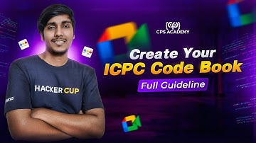 Perfect ICPC Codebook | Complete Walkthrough & Template | CPS Academy