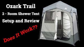 Ozark Trail 2Room Shower/Bathroom Tent Review