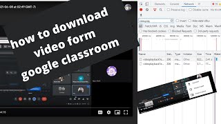 How to Download Video from google classroom without permission screenshot 2