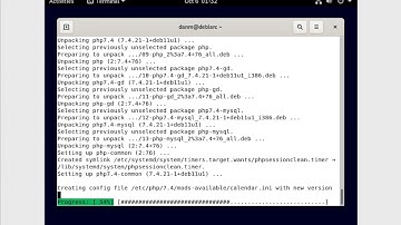 Installing the LAMP stack on Debian 10