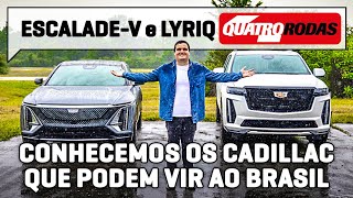 Cadillac Escalade-V e Lyriq: o V8 de 690 cv e o elétrico que podem estrear no Brasil