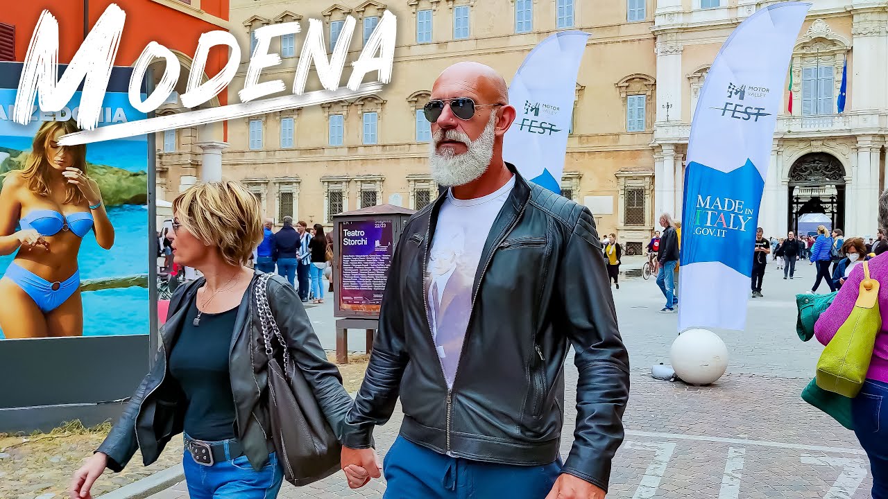 COOL MODENA. Italy - 4k Walking Tour around the City - Travel Guide. trends, moda 