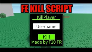 FE Kill Player Panel Script Showcase | Mobile & Pc (Pastebin)