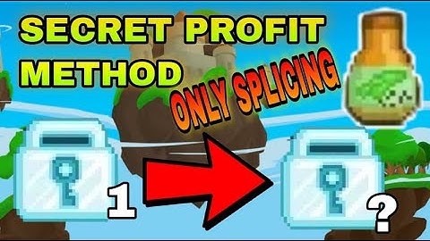 GROWTOPIA | NEW LAZY PROFIT Method? Splicing ONLY! (Using 1 Diamond Lock) NO FARM , NO BREAK, LEGIT!