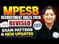 MPESB Recruitment Rules 2026 Revised 🔥 | New Exam Pattern & Latest Updates#agriculturewallah