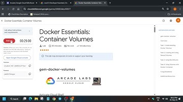 Docker Essentials: Container Volumes #gem-docker-volumes | Google Cloud Arcade
