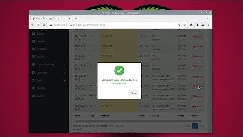 Add A Domain To The Pi-Hole DNS Blacklist