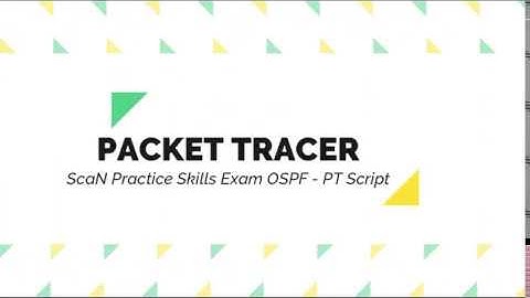 ScaN Practice Skills Exam OSPF - PT