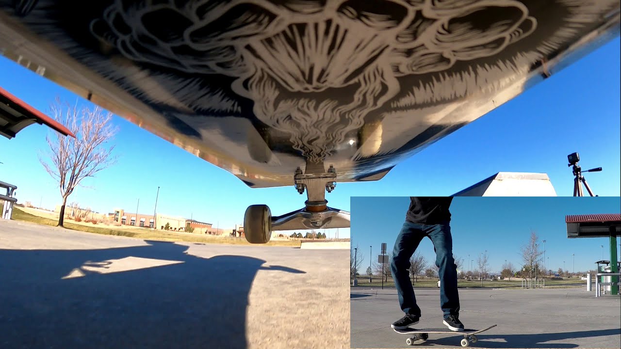 GoPro Hero 9 | Horizon Leveling | Under Skateboard
