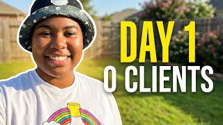 DAY 1 0/50 Clients?!? Starting a Pet Waste Business