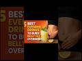 “5 Best Evening Drinks to Burn Belly Fat Overnight (Easy & Natural)” #shorts #fitness #fatloss