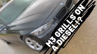 Bmw F30 - Standard Bumper Upgraded Grill