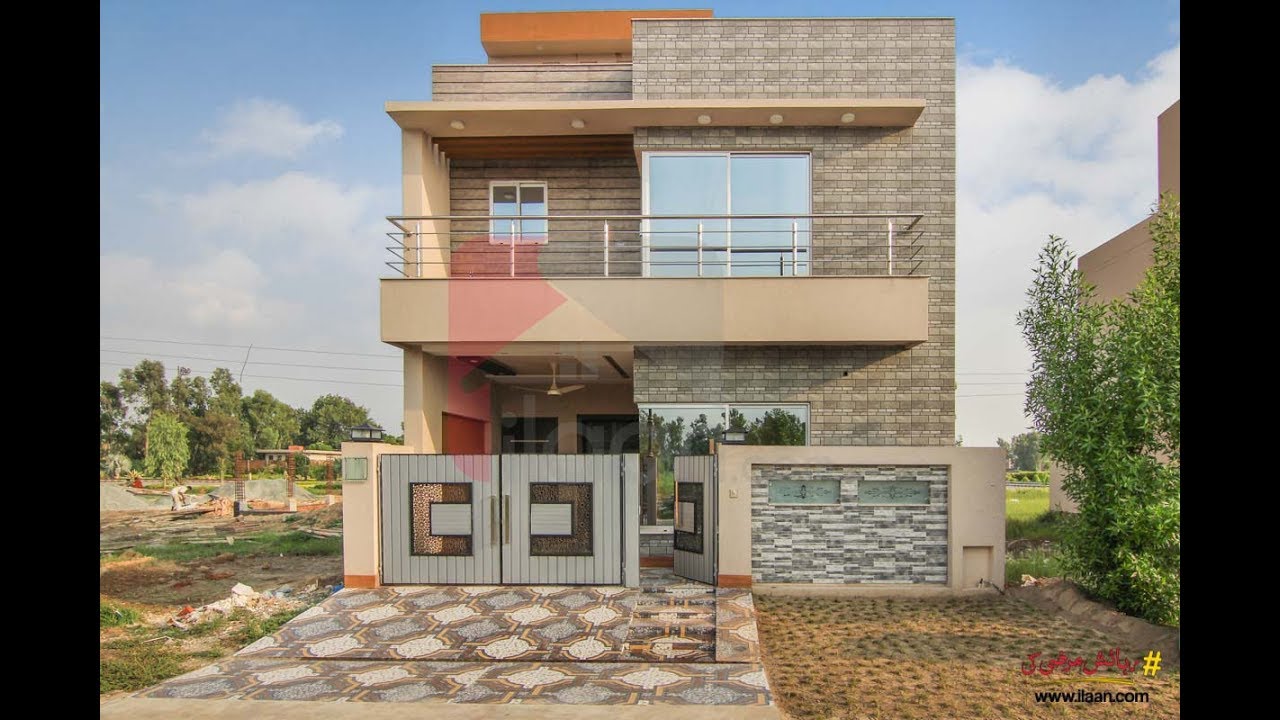 5 marla house available for sale in Palm City Lahore 