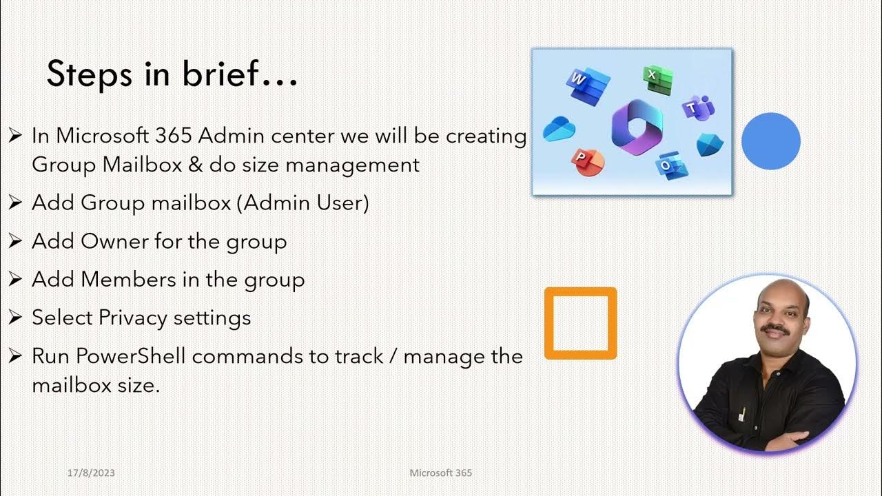 MS 365 Group MailBox size management YouTube