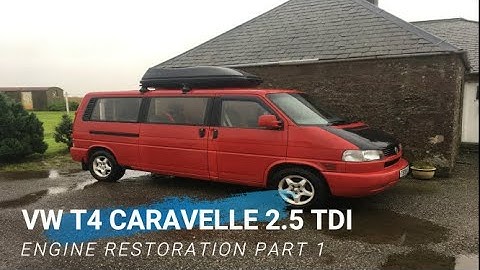 VW T4 Caravelle 2.5 TDI Engine Overhaul Part 1