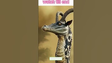 🔥 "I Forced Python to Fuse a Goat & Crocodile… The Result is TERRIFYING! 😱🐐🐊#shortvideo #viralvideo