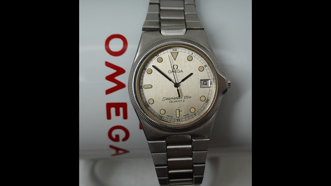 1980 Omega Seamaster 120M men's vintage sports watch with calibre
