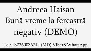 Andreea Haisan - Buna vreme la fereastra (Negativ) DEMO