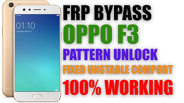 OPPO F3 | PATTERN UNLOCK | FRP BYPASS | HARD RESET | 2021 | 100% WORKING!!!