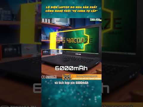 Video Lộ diện laptop do Nga tự sản xuất, công nghệ thời 
