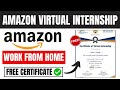 🛑Amazon Free Gen Al Internship 2026 Online Internship for All College Students |Free Certificate 🔥