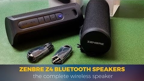 ZENBRE Z4 bluetooth speaker | Review, Pairing & Manual