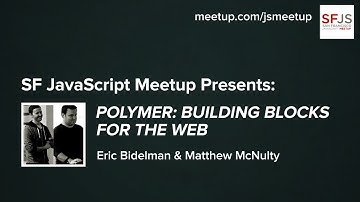 Polymer: Building Blocks for the Web