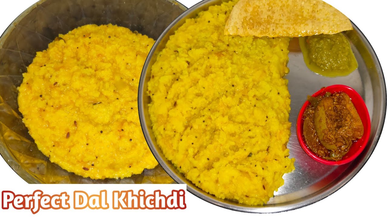 Masoor dal khichdi