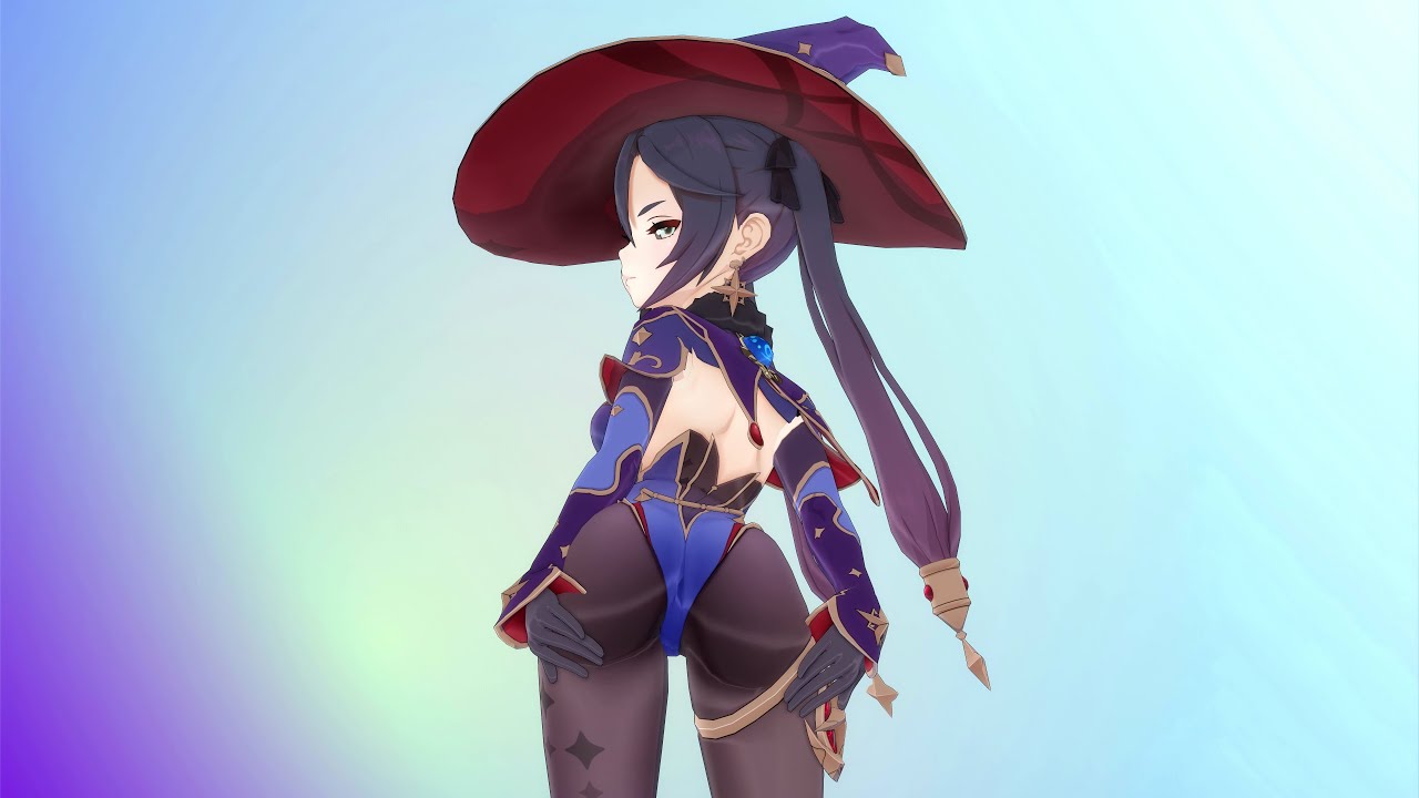 [MMD/Genshin Impact] Mona - Hold up