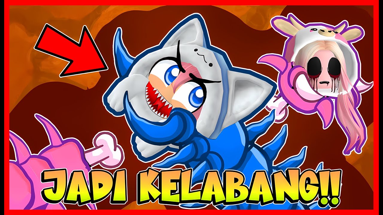 ATUN MENJADI KELABANG DAN MEMAKAN MOMON KELABANG !! Feat @sapipurba Roblox
