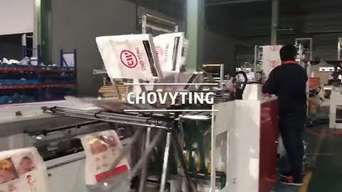 CW-800BFS+DP high speed wicket European type diaper bag making machine