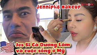 Jes Si Cà-Jenniphơ chuẩn bị xiêm y makeup đi casino xin việc | Jes Si Cà Dương Lâm và cuộc sống ở Mỹ