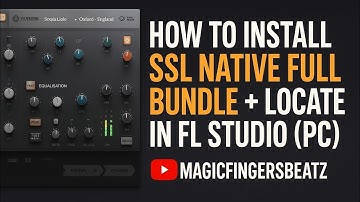 “How to Install SSL Native Full Bundle v6.5 + Locate in FL Studio (Plugin Link in Description )